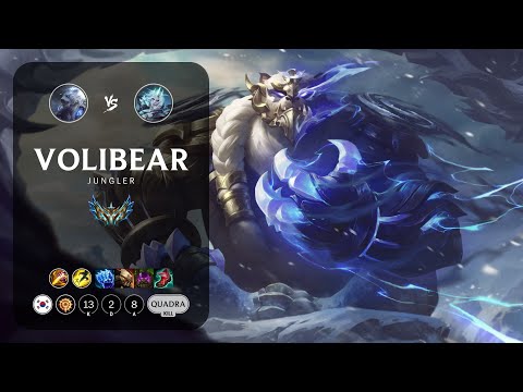 Volibear Jungle vs Viego - KR Challenger Patch 13.9