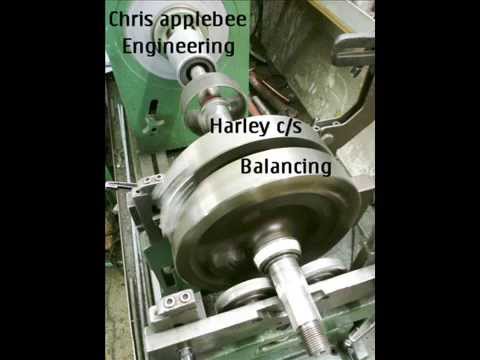 harley davison evolution crankshaft balancing main bearing replacement & conrod