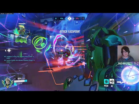 19K DMG! HARBLEU ZARYA + HAMMOND OVERWATCH 2 SEASON 17 TOP 500