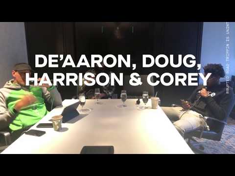 De'Aaron Fox, Harrison Barnes & Corey Brewer debate Steph vs. Dame, ROY, and more | ROAD TRIPPIN'