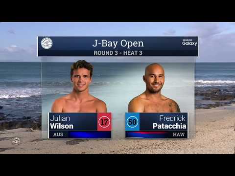 Julian Wilson vs Fredrick Pattachia - 2015 J-Bay open | Round 3 Heat 3