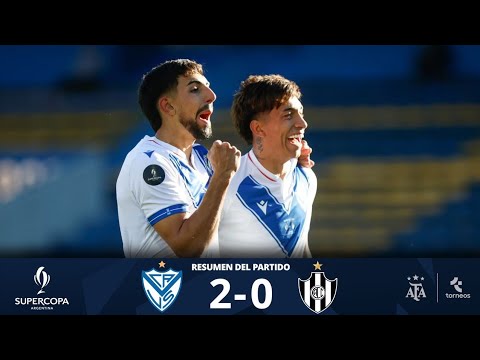 Argentine Super Cup (12th Edition): Vélez 2 - Central Córdoba (SdE) 0