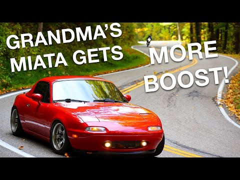 Turbo Miata Gets More BOOST, More FUEL, And New LINK ECU! IT RIPS!