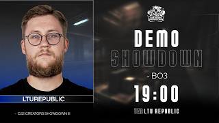 CS2 CREATOR SHOWDOWN III (Pradžia) | Matchas dėl 1000€ | !spalio25 !showdown !livefeed !kfc (487)