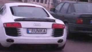preview picture of video 'Audi R8 in LITHUANIA'