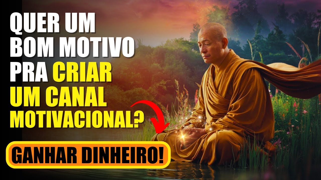 Vou motivar você a criar um canal com vídeos motivacionais sem aparecer.