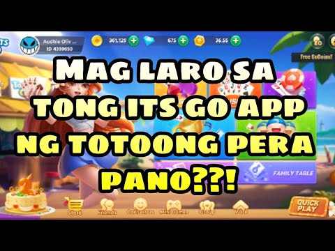 PAANO MAG LARO NG TOTOONG PERA GAMIT ANG TONG ITS GO?