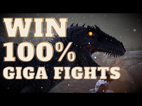 Giga Fight Tips | ALWAYS Win Fights | Ark Survival Evolved