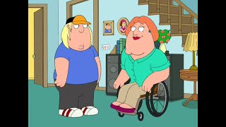 Family Guy - Joe dressed like Lois
