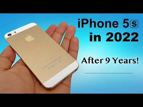 iPhone 5s in 2022 After 9 Years 😍🔥- SURPRISING! (HINDI)