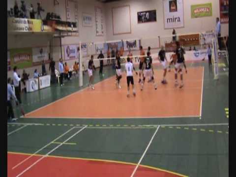 Castelo da Maia x Vitoria SC 1 Set - League 2010.wmv