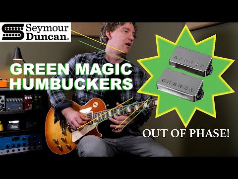 Seymour Duncan Green Magic Humbuckers