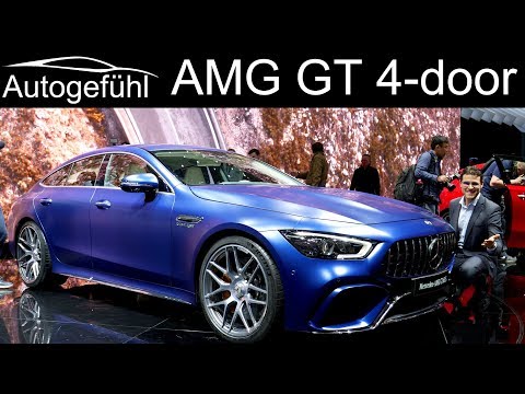 External Review Video eWD-r-uLIsY for Mercedes-AMG GT 4-Door Coupe X290 Sedan (2018)