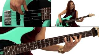 Bass Guitar Lesson - #39 Pentatonics & The Blues - Ariane Cap