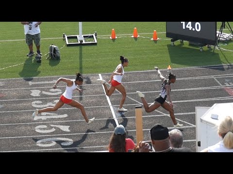 Girls 100m Hurdles Final | 2022 OHSAA D1 District 1
