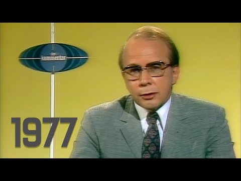 ARD Tagesschau 22:30 Uhr mit Dagmar Berghoff und Kommentar (14.09.1977)