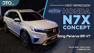 Honda N7X Concept | Debut Global, Inikah Konsep Pengganti BR-V?