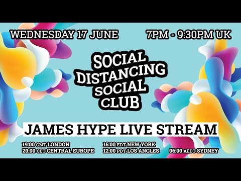James Hype - Live Stream #stayhome #withme 17/06/20