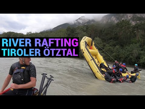 Wildwasser Rafting im Tiroler Ötztal Österreich | River Rafting | GoPro Hero