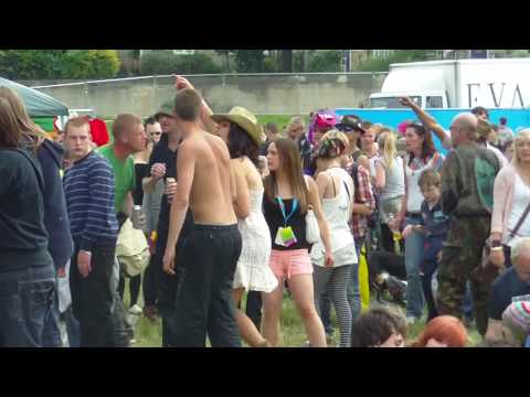 Dancing at Strawberry Fair 2009.