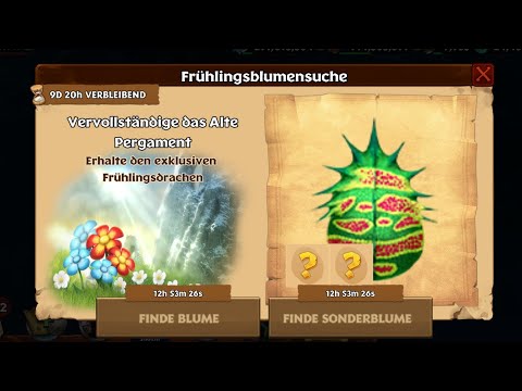 Dragons Aufstieg von Berk #009 die Frühlingsblumensuche beendet und einen neuen Drachen bekommen
