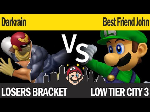 LTC3 Melee - Darkrain (C Falcon) vs Best Friend John (Luigi) - Losers Bracket