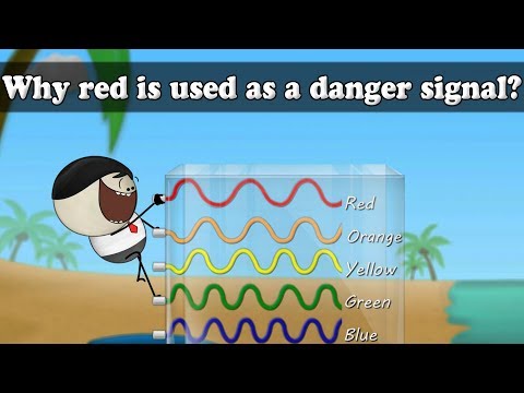 波長 - 為什麼紅色被用作危險信號？|#aumsum (Wavelength - Why red is used as a danger signal? | #aumsum)
