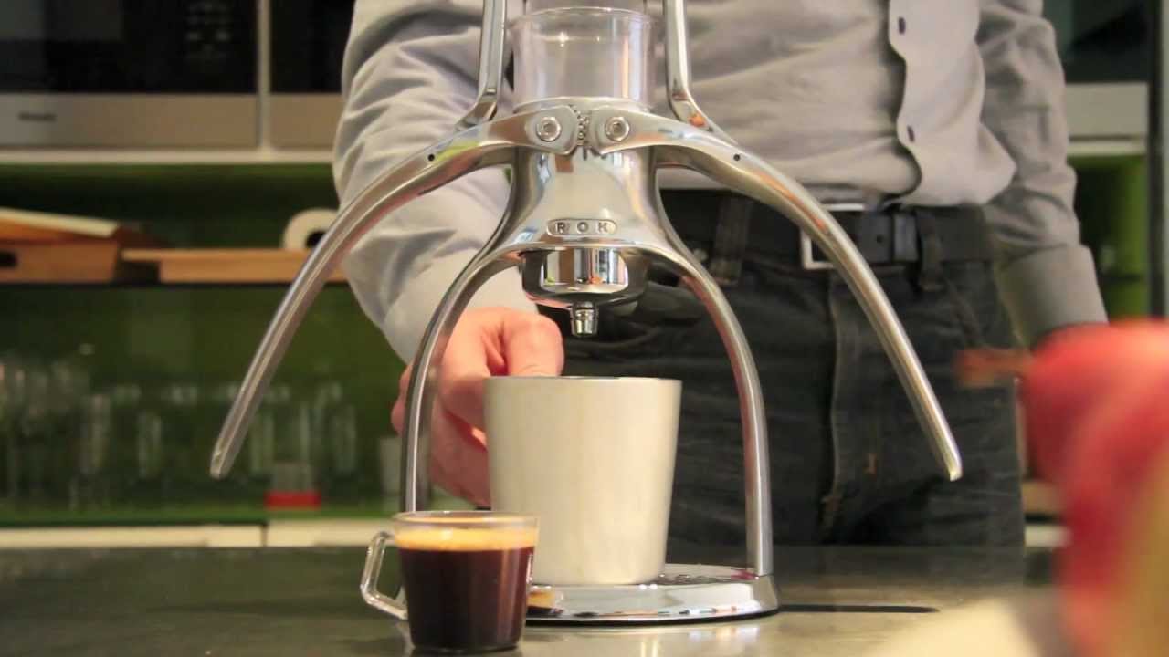 ROK Espresso Machine (Silver) video thumbnail