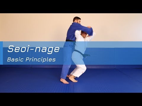 Seoi-nage - Basic principles — judo technique demonstration