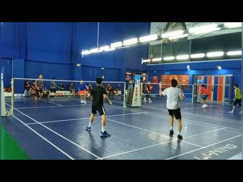 Badminton MuhibbahTeam Men's Double Sparring - Yaow Hui / See Yu Vs Cheng Toh / Fung