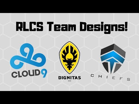 RLCS Team Car Designs ~ (Dignitas, Cloud 9 & Chiefs ESC)