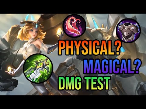Edith damage Test - Build selection guide - Part 2| Mobile Legends Bang Bang