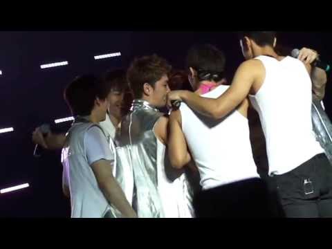 130427 SS5 PERU Eunhyuk crying llorando jipi jay no es mas que un hasta luego Super Junior