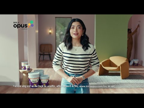 Birla Opus Paints | Naye Zamane Ka Naya Paint | One Interiors | Rashmika M. | Neena G. |40 sec Hindi