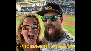 PITTSBURGH PIRATES SEASON TICKET HOLDER GUARANTEED GIVEAWAY SGA UNBOXING