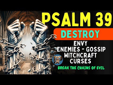 Psalm 39 – DESTROY WITCHCRAFT, ENVY AND EVIL NOW!!