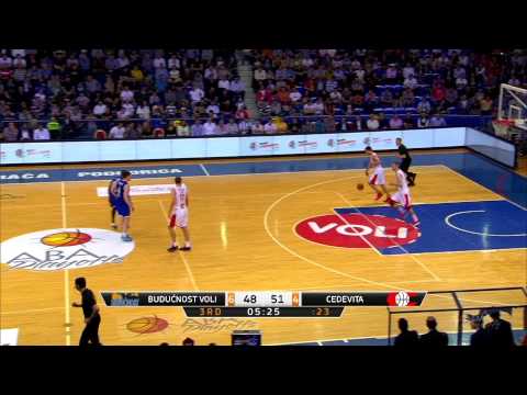 ABA Liga 2014/15, Semi-finals Round 2 match: Budućnost VOLI - Cedevita (15.4.2015)