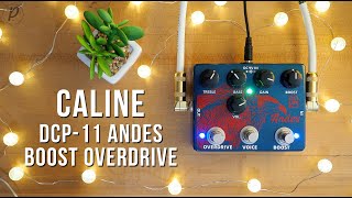 Video thumbnail for Caline DCP-11 Andes Boost Overdrive by Pedal of the Day