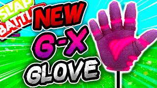 New G-X Glove⭕ With FULL WALKTHROUGH!! - Slap Battles Roblox