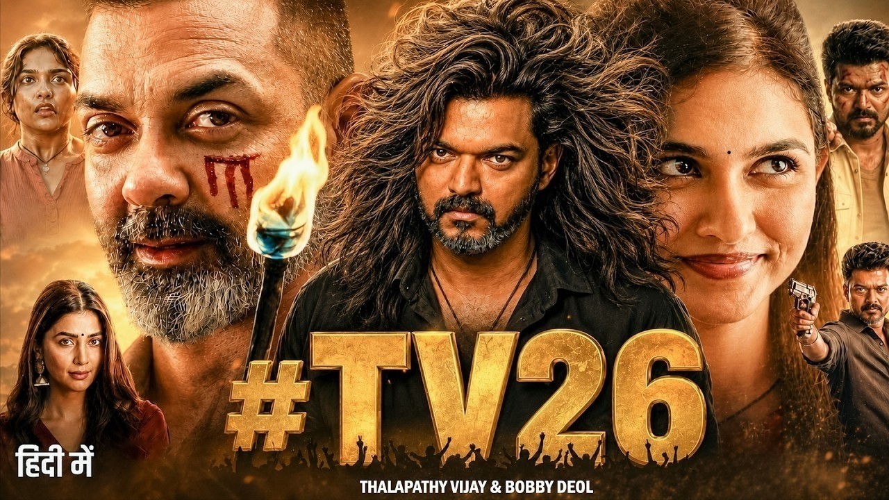 #TV26 (Hindi Dubbed) Full Movie 2026 | Thalapathy Vijay | New South Indian Hindi Dubbed Action Movie