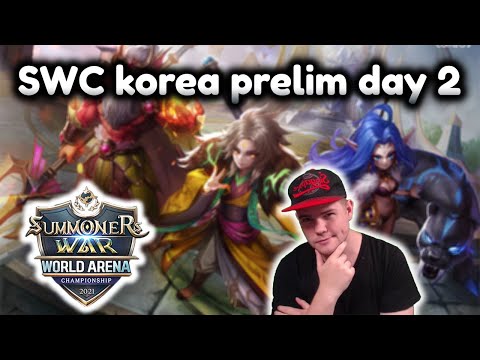 SWC Korea Prelims day 2! - VoD -  Summoners war