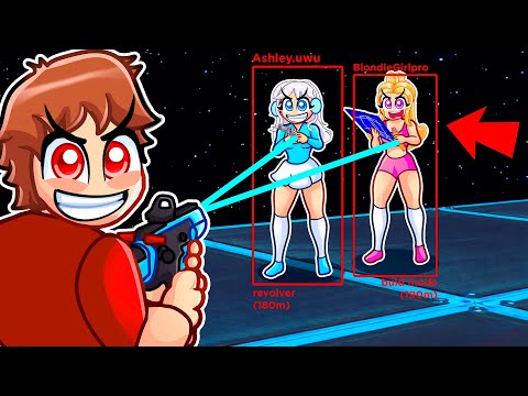 Using Aimbot In FAKE 1v1 Map To Troll MY CRAZY FAN GIRLS In Fortnite...