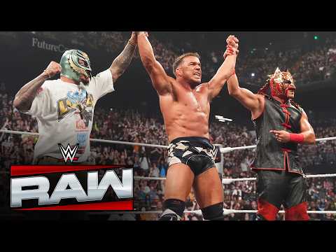 Rey Mysterio and Dragon Lee save Chad Gable from Rusev and Ethan Page: Raw highlights, June 15, 2026