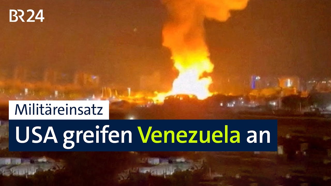Militäreinsatz: USA greifen Venezuela an | BR24