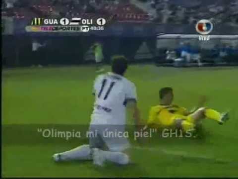 Penal no cobrado a Arnaldo Castorino en partido contra #Guarani - Sab.24-11-2012