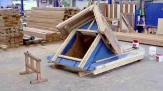 preview picture of video 'Oakwrights WrightRoof Dormer - Workshop Timelapse'