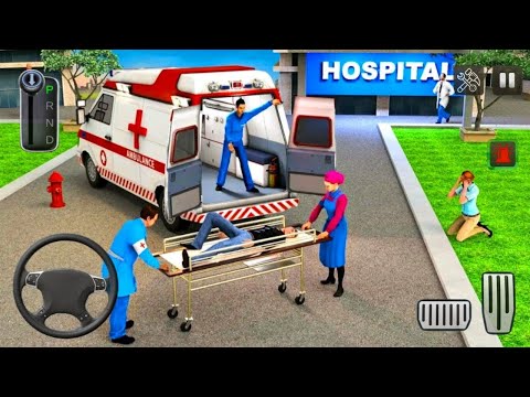 American Ambulance Emergency Simulator 2021 E2 - Ambulance simulator - Android gameplay
