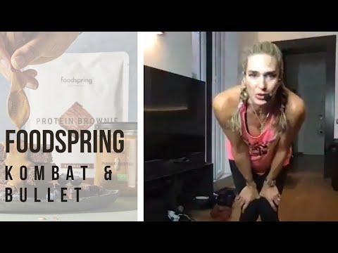 Jill Cooper - Kombat + Bullet Training grazie a Foodspring