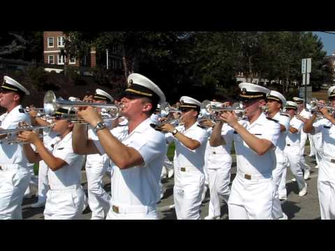 2012 09 22 04 USNA D&B   Anchors Aweigh Marine Hymn