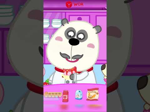 Pink vs Chocolate Desserts 🍓🍫 Boys vs Girls Cooking #shorts